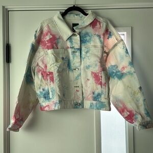 Wild Fable Tie-Dye Denim Jacket